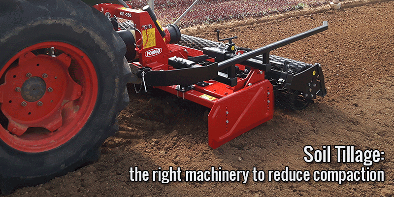 Soil tillage: the right machinery to reduce compaction